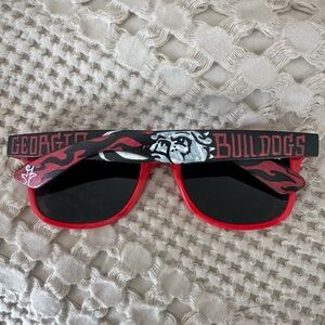 Georgia Bulldogs Sunglasses Hand Painted